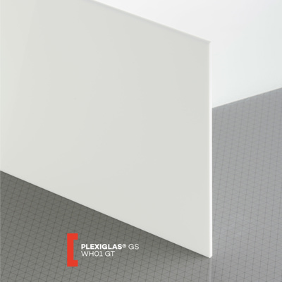 PLEXI GS 3MM SOLID WHITE GLOSS WH01 1000X700MM
